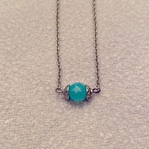 Lenny & Eva Aqua and Silver Necklace 🛍